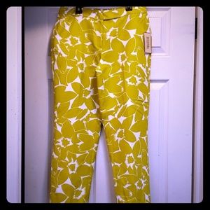 Michael Kors silk cropped pants